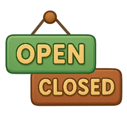 Open/Close Store