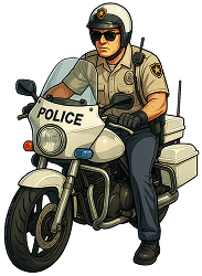 Spawn Moto cops