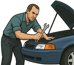 Repair current vehicle