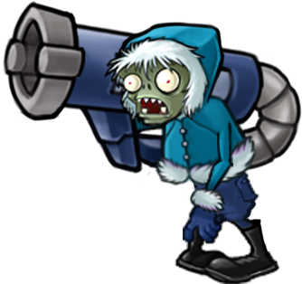 Spawn Snow Gun Zombie